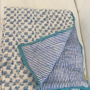 Roller Rabbit Baby Blanket